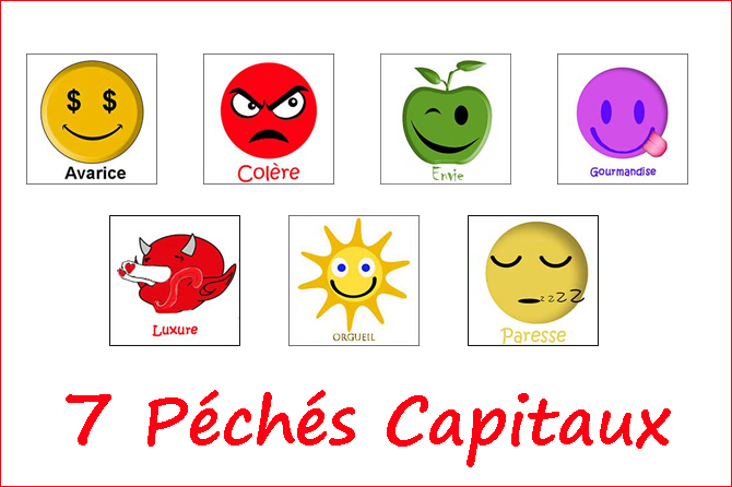 les 07 péchés capitaux
